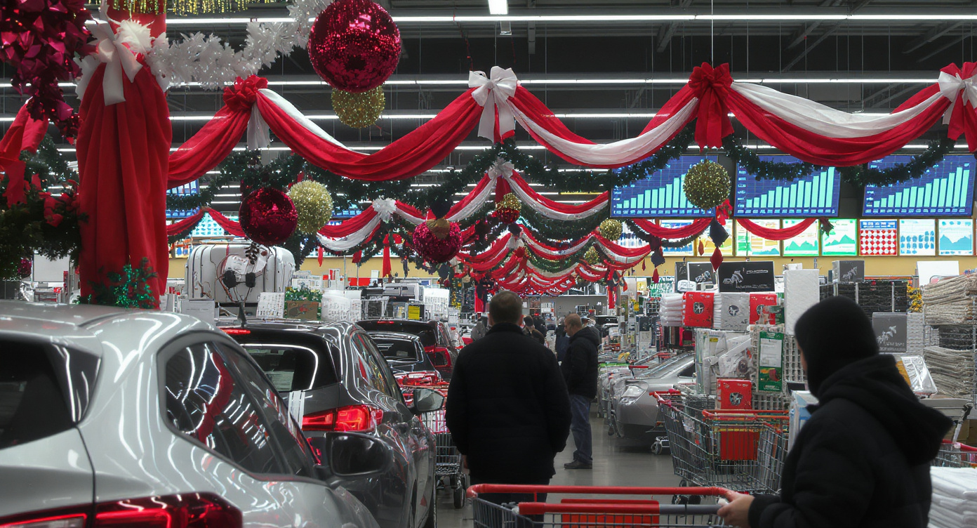 Розничные продажи в Канаде снизились в декабре