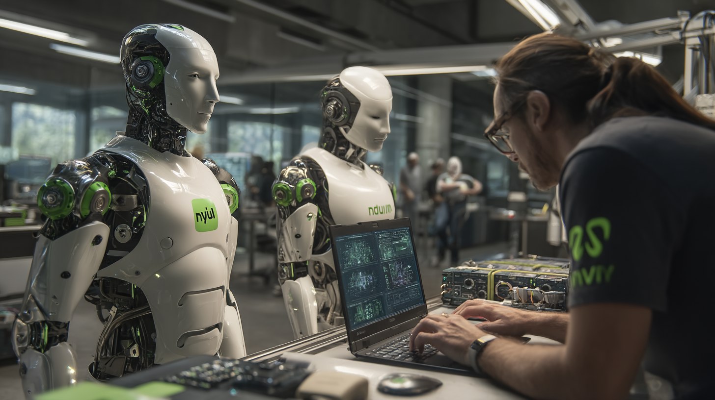Nvidia открывает эру ИИ для гуманоидных роботов