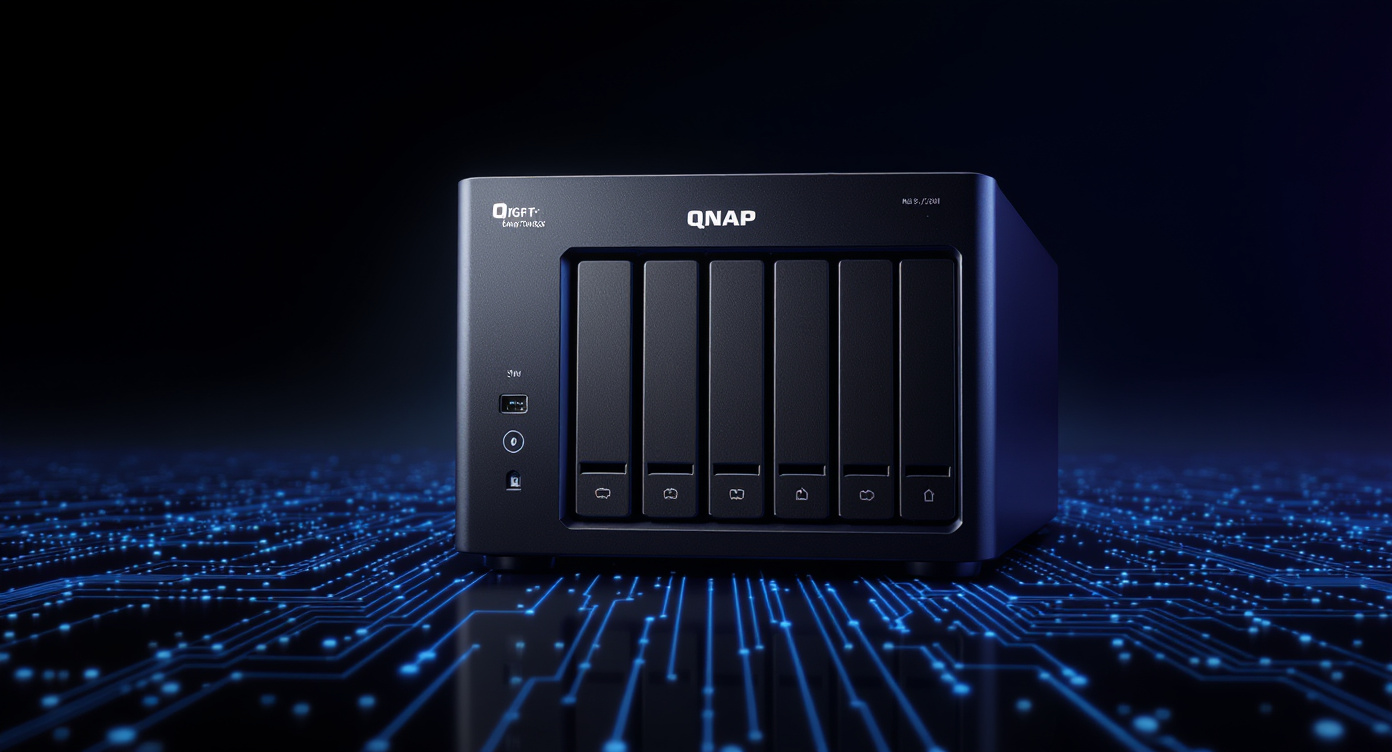 QNAP представила компактную NAS с 10 накопителями