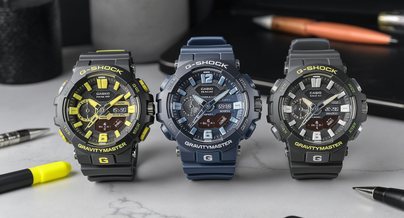 Casio жаңа G-Shock GravityMaster сағаттарын таныстырды
