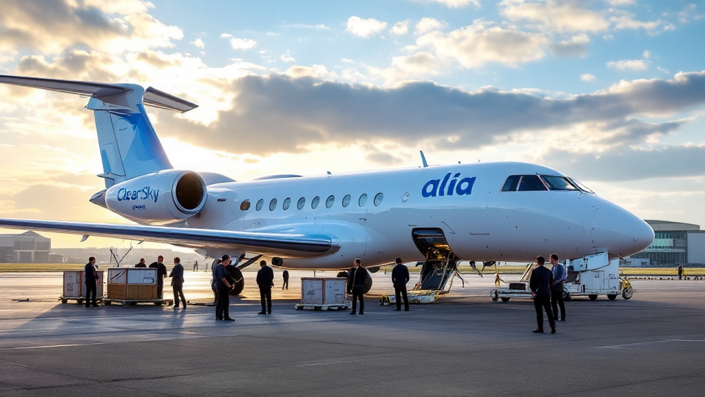 ClearSky Airlines запускает первую электрокарго-сеть Европы