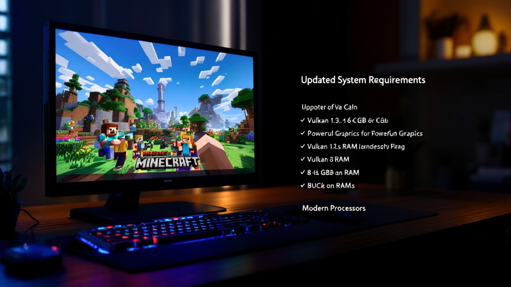 Minecraft впервые за 17 лет повысил системные требования