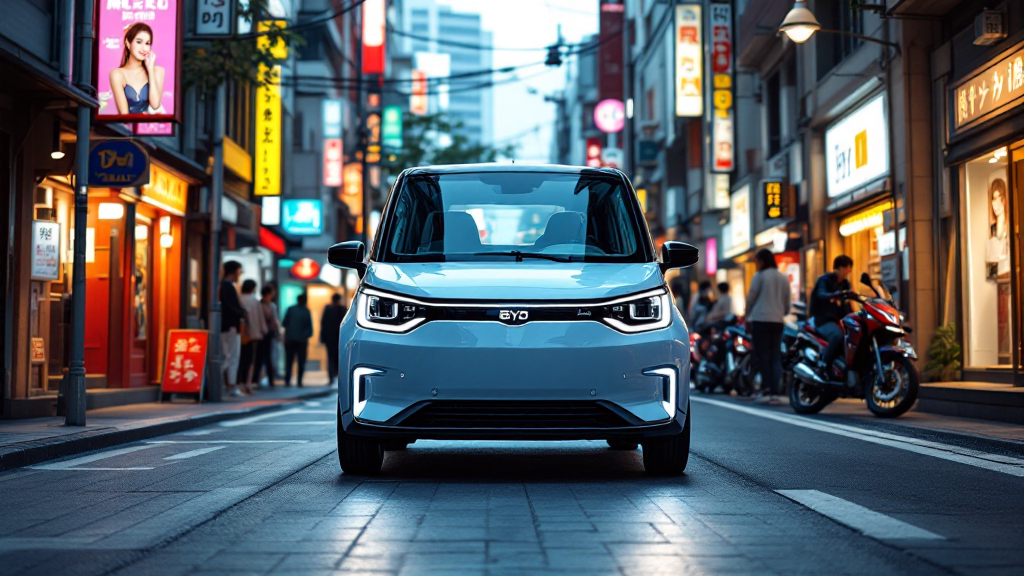 BYD Жапонияда қолжетімді Racco электромобилін іске қосты