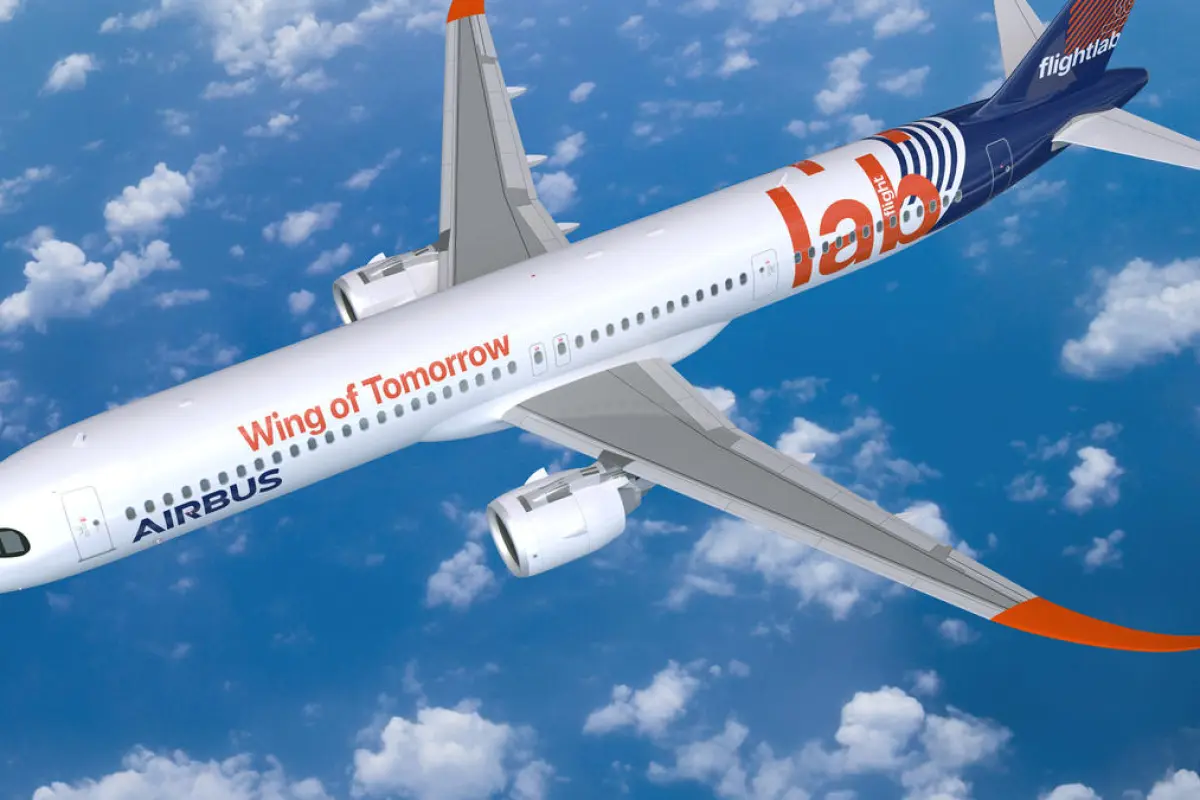 Airbus Launches Flight Tests for Next-Gen Folding Wings