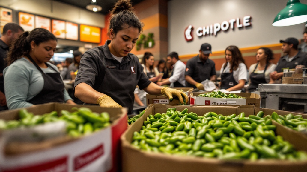 Chipotle изымает халапеньо после вспышки сальмонеллы
